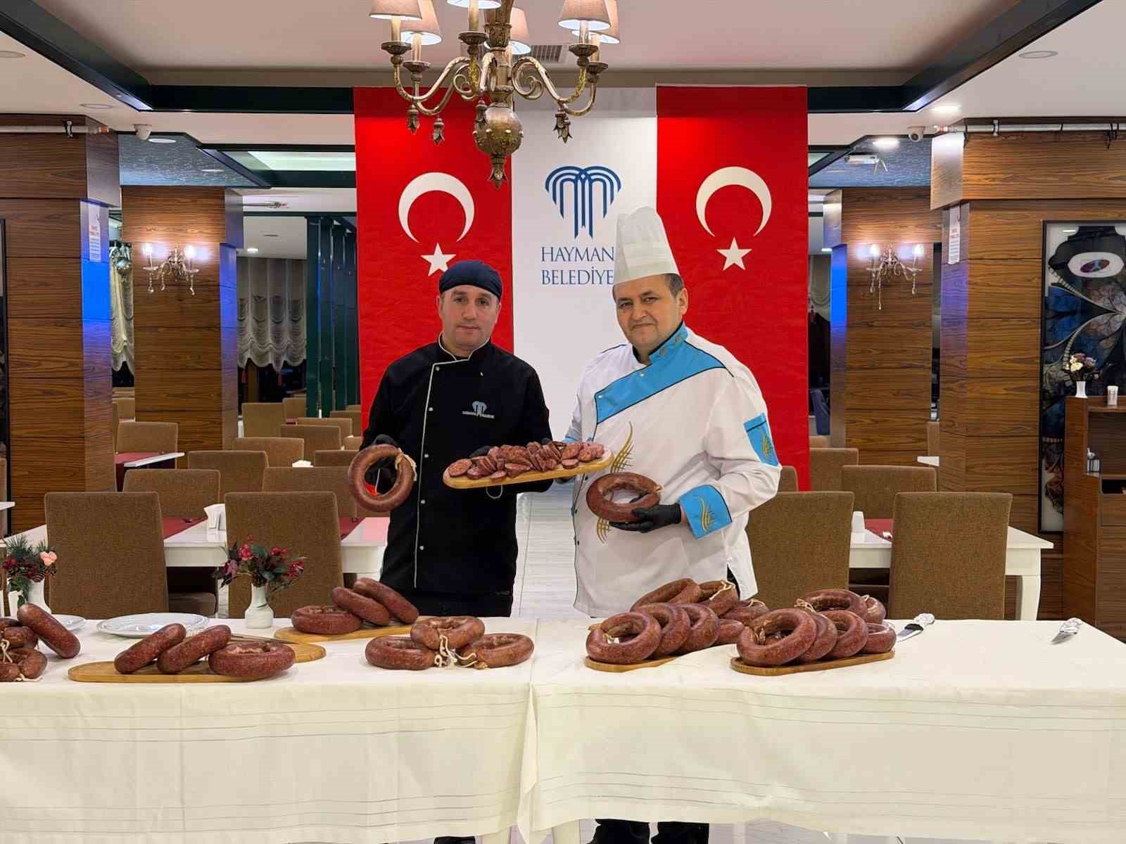 Haymana’dan Tarihi Gastronomi Hamlesi: "Haymana Sucuğu" Resmen Tescillendi!