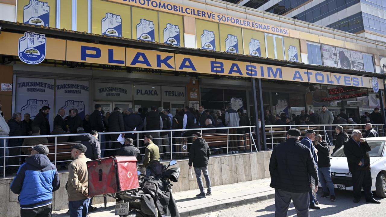 Ankara’da "APP Plaka" Alarmı: Altındağ Basım Merkezi’nde Karekod Mesaisi!