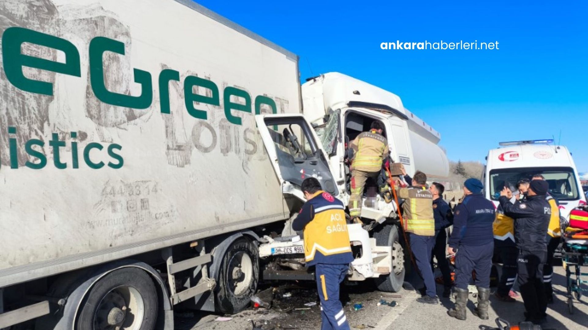 Hasanoğlan’da İnanılmaz Kaza: Geriye Gelen Tır Can Aldı!