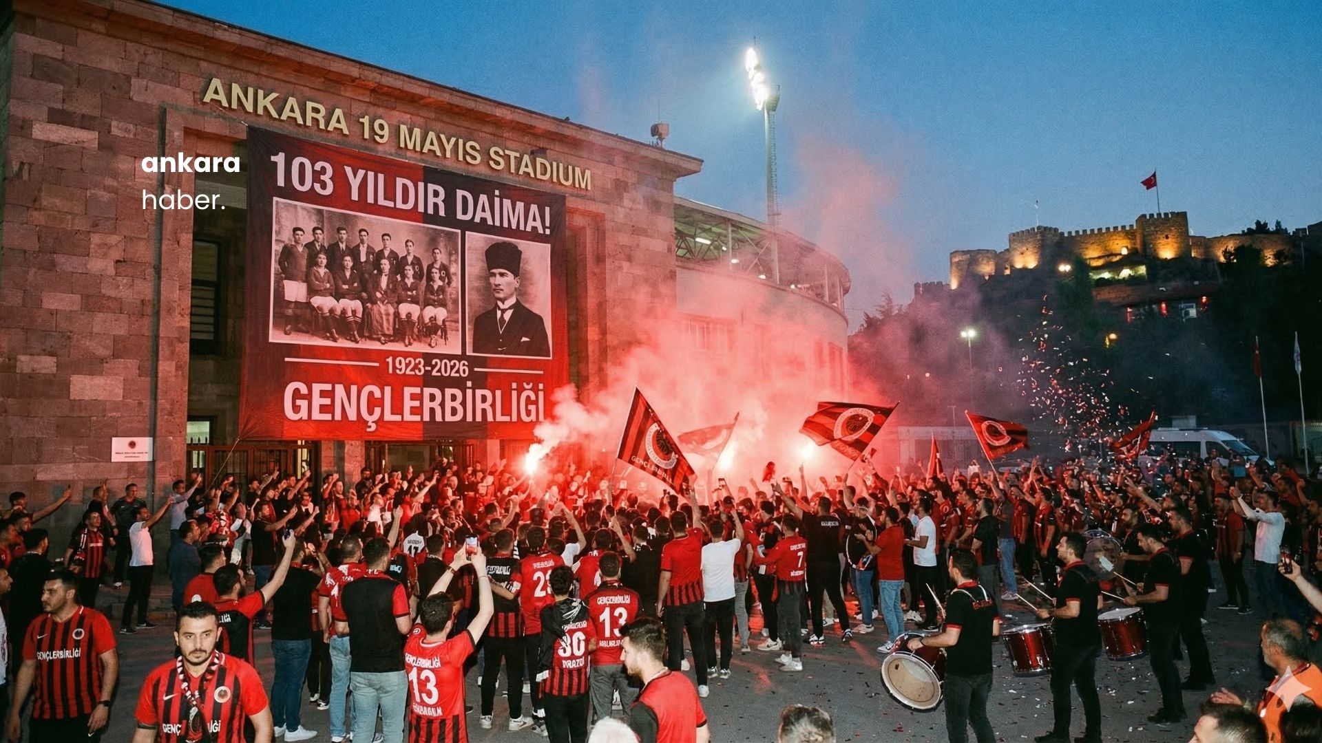 Başkent’in "Kırmızı-Kara" Asırlık Çınarı: Gençlerbirliği 103 Yaşında! "Daima Var Olmak Üzere..."