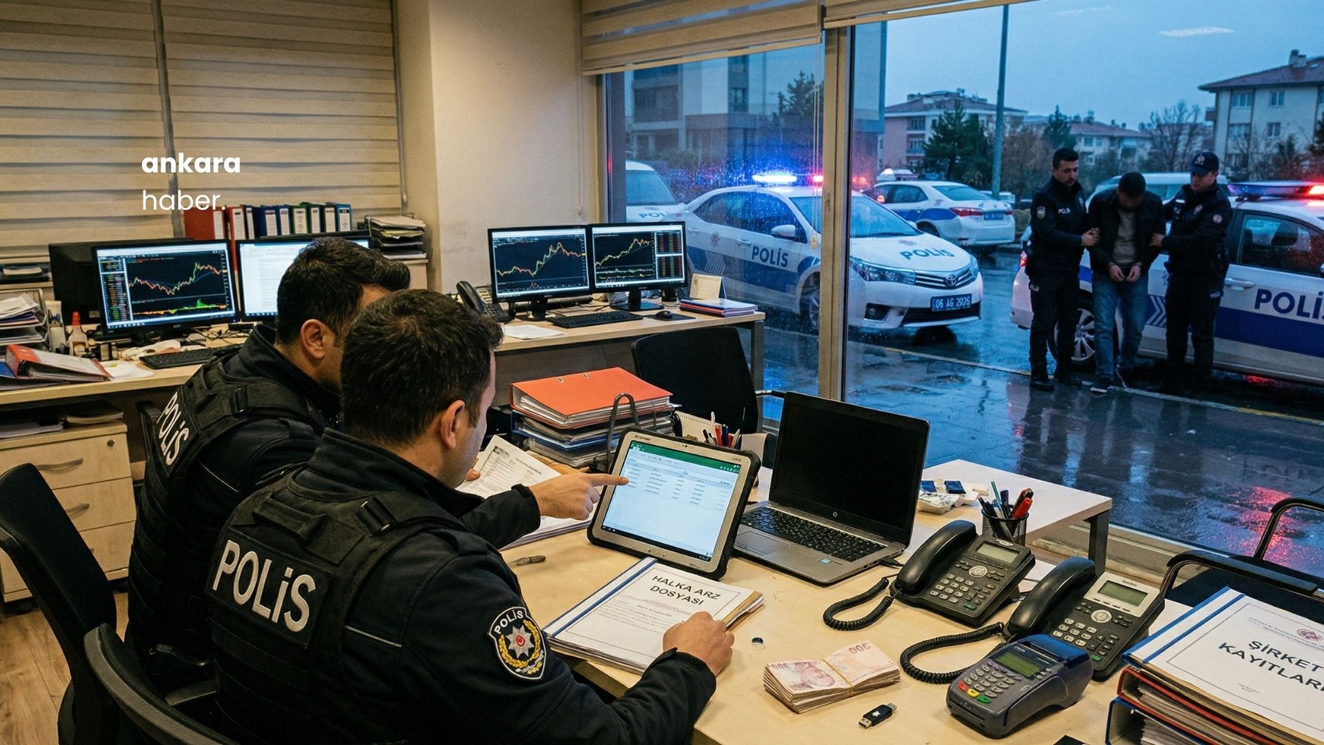 "Halka Arz" Maskeli Dev Vurgun: Ankara’da Borsa Dolandırıcılarına Şafak Operasyonu!