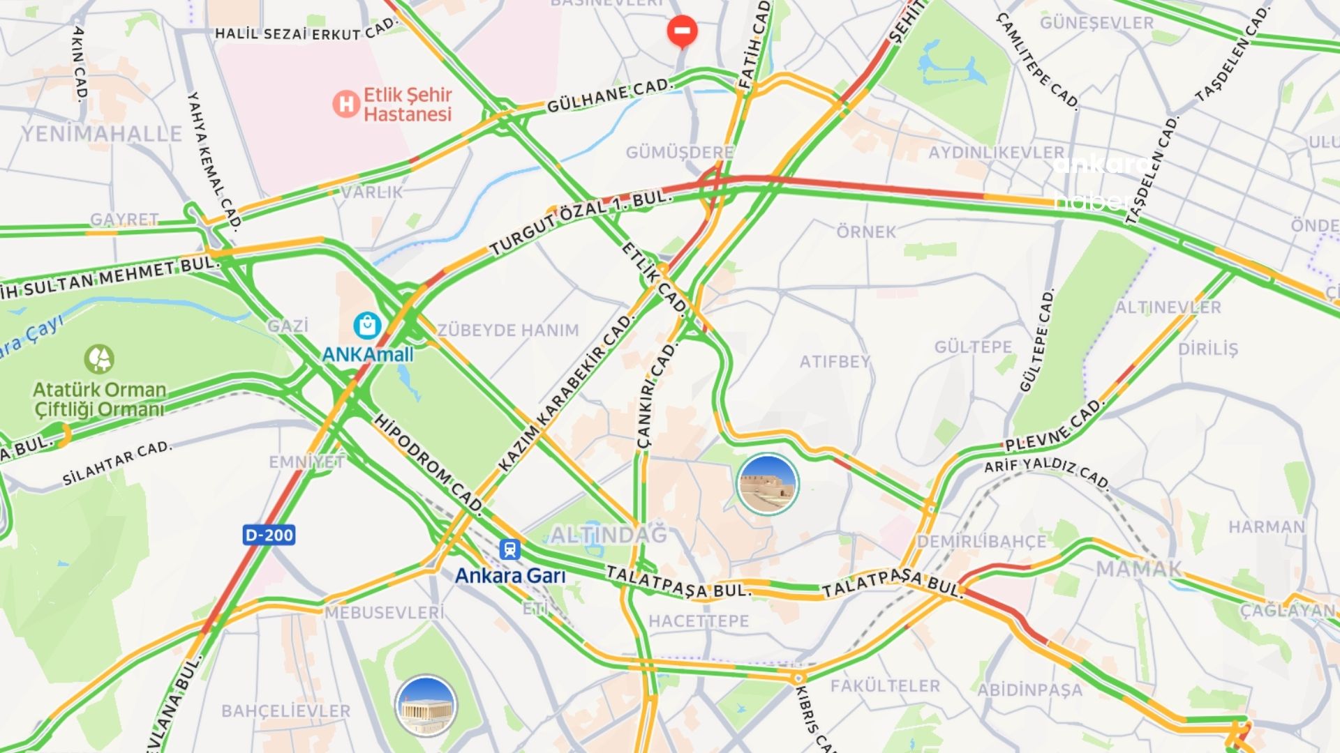 Başkent Ulaşım Rehberi: 16 Nisan Perşembe | Mamak ve Eskişehir Yolu Alarm Veriyor!