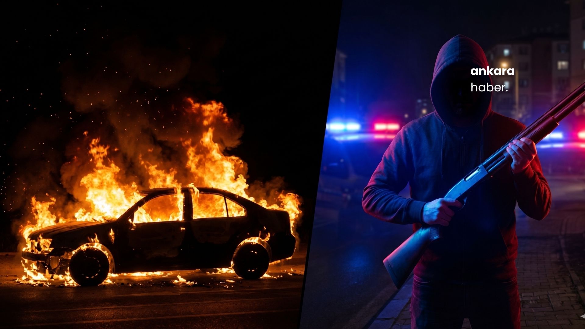 Mamak’ta Cinnet Gecesi: Kayınvalidesinin Kapısında Aracını Yakıp Kurşun Yağdırdı!