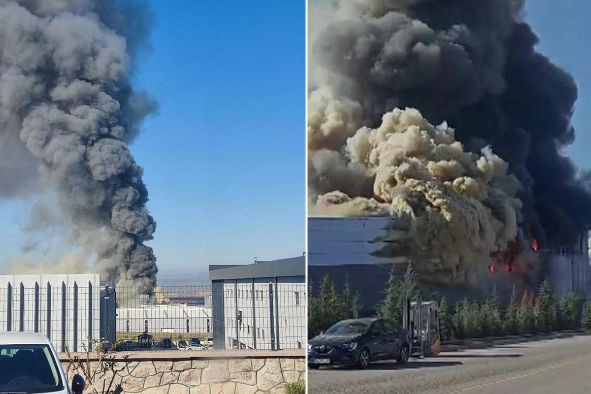 Ankara Sincan’da fabrika yangını: Temelli’de yoğun duman dikkat çekti
