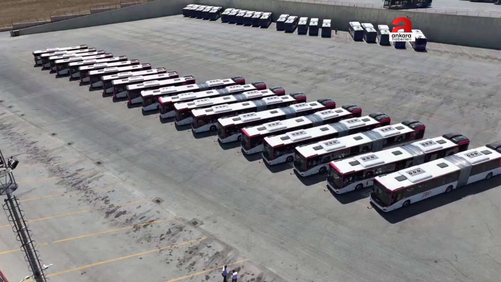 EGO Filosuna 20 Yeni Otobüs Katıldı