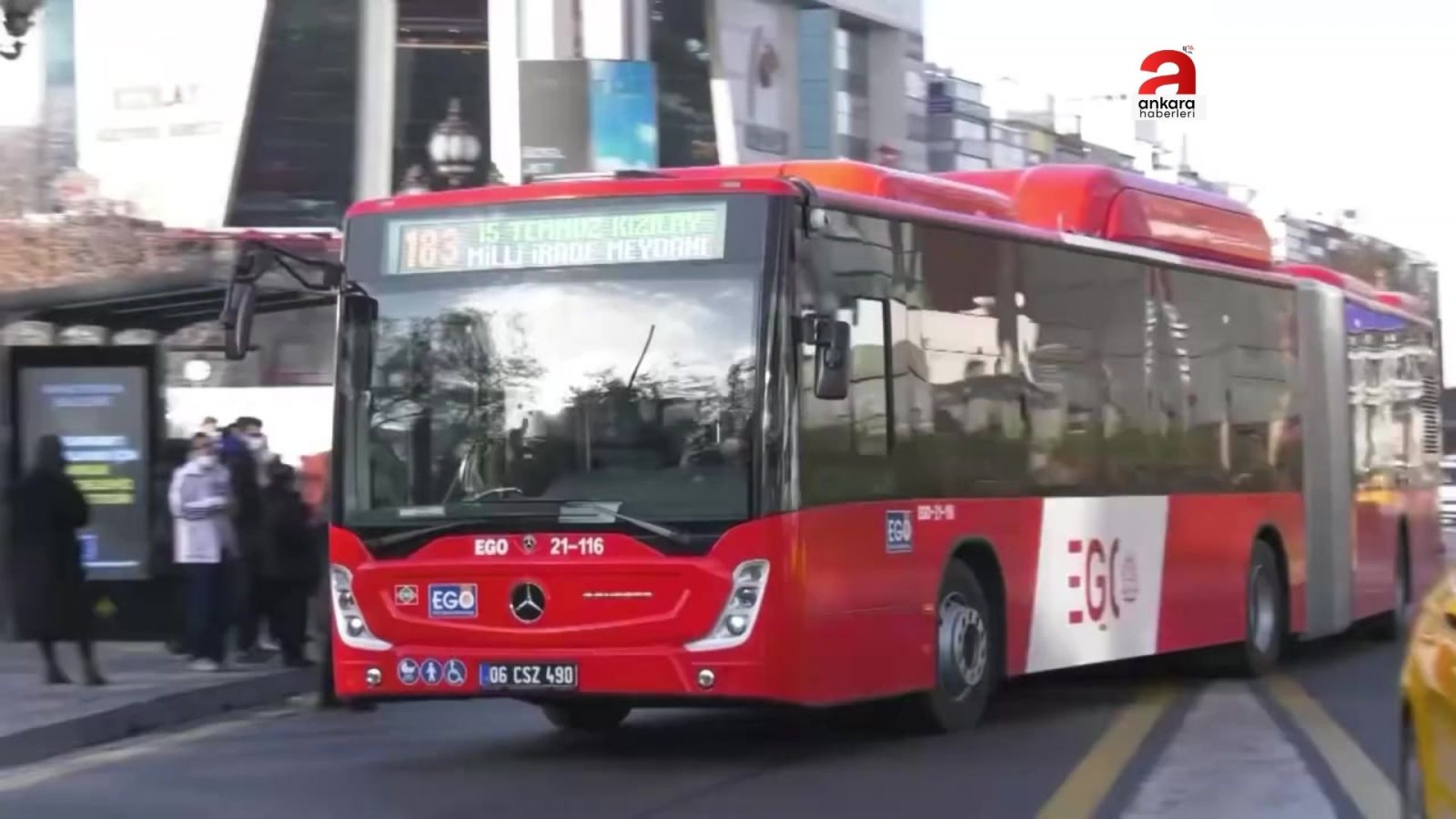 Ankara'da 30 Ağustos'ta Toplu Taşıma Ücretsiz